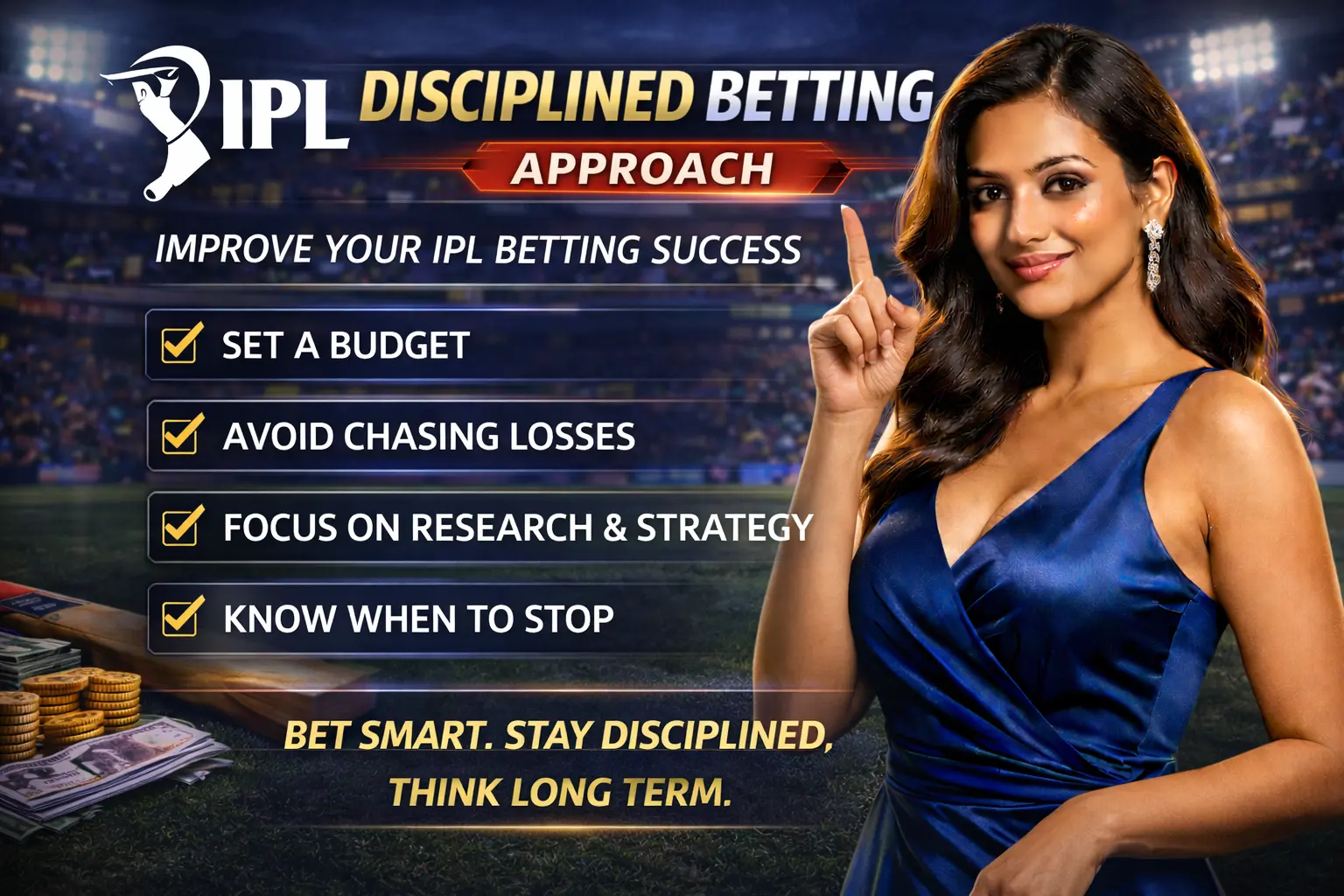Disciplined betting and responsible gambling approach
