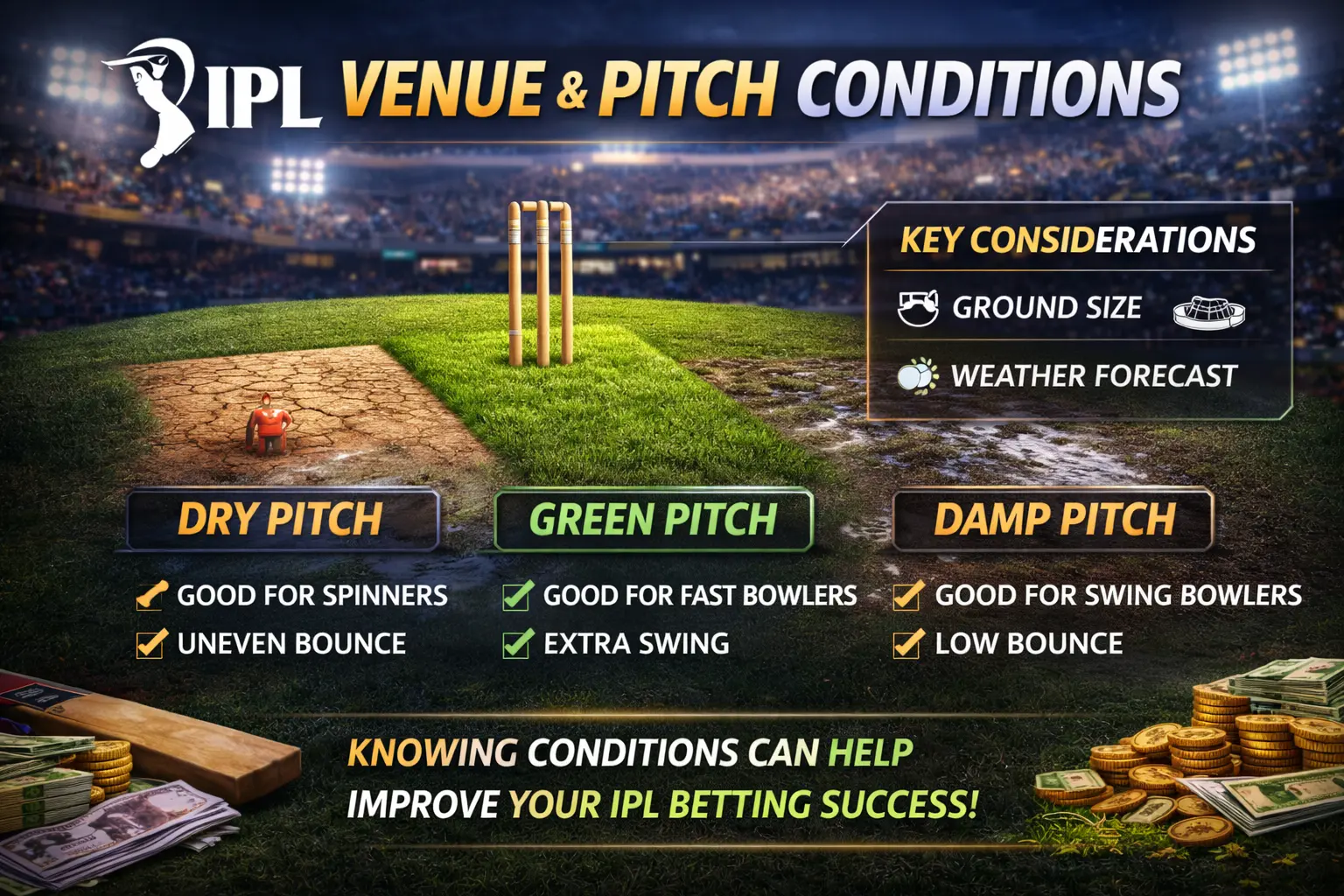 Narendra Modi Stadium pitch and dew analysis